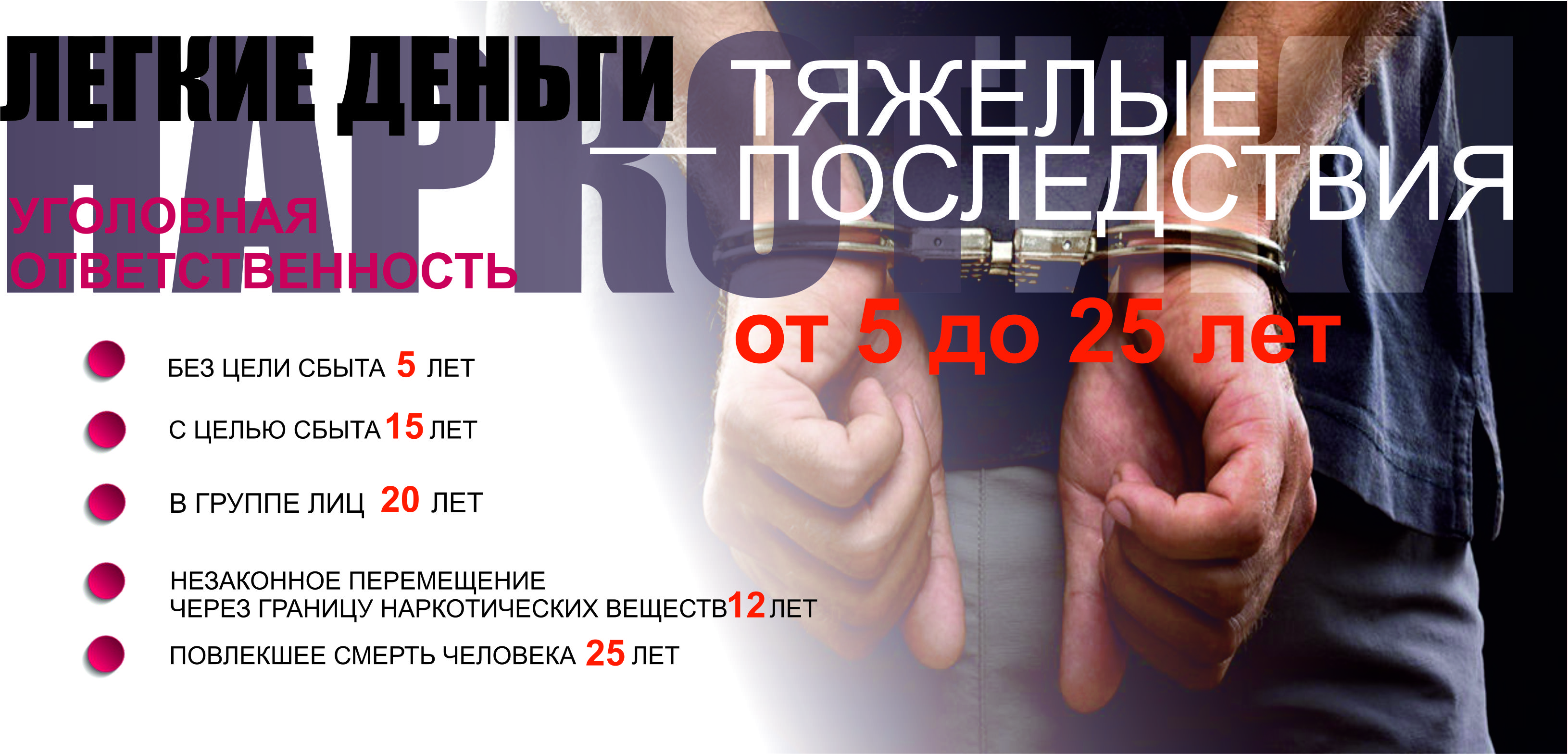 Профилактика правонарушений и преступлений / Наркомания