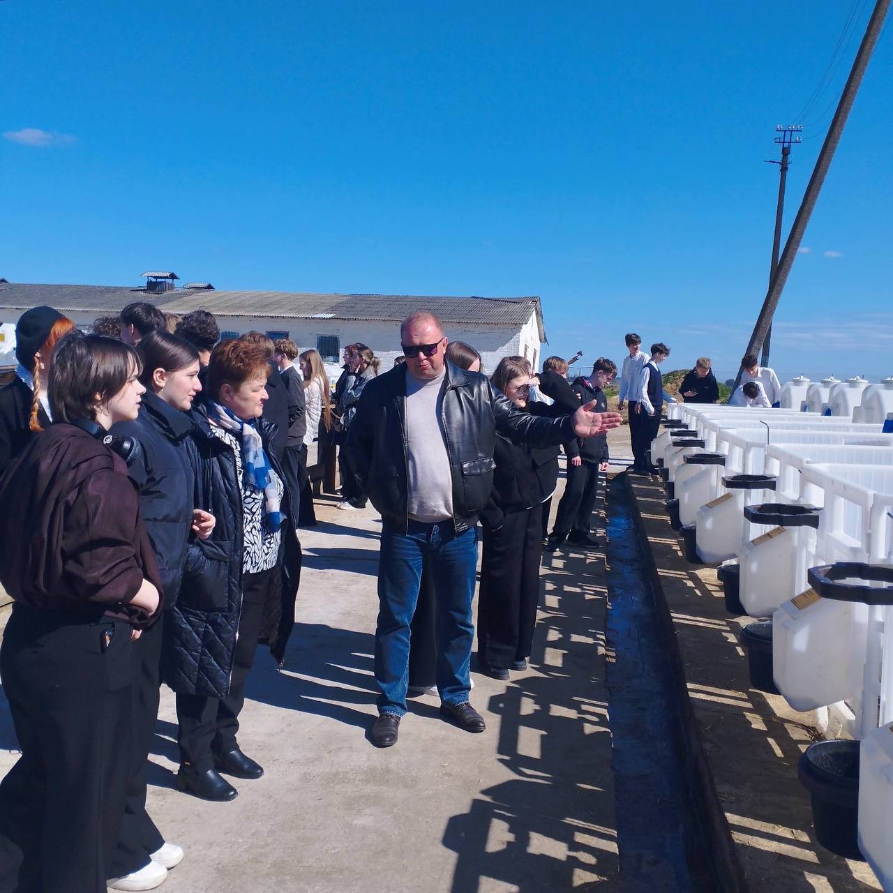 В ОАО Сеньковщина прошла встреча с учащимися ГУО  второй и пятой  школ города Слонима.